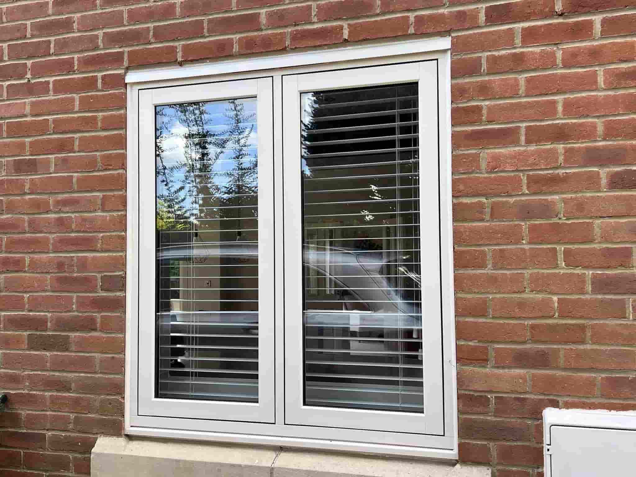 cream mechanical flush sash windows