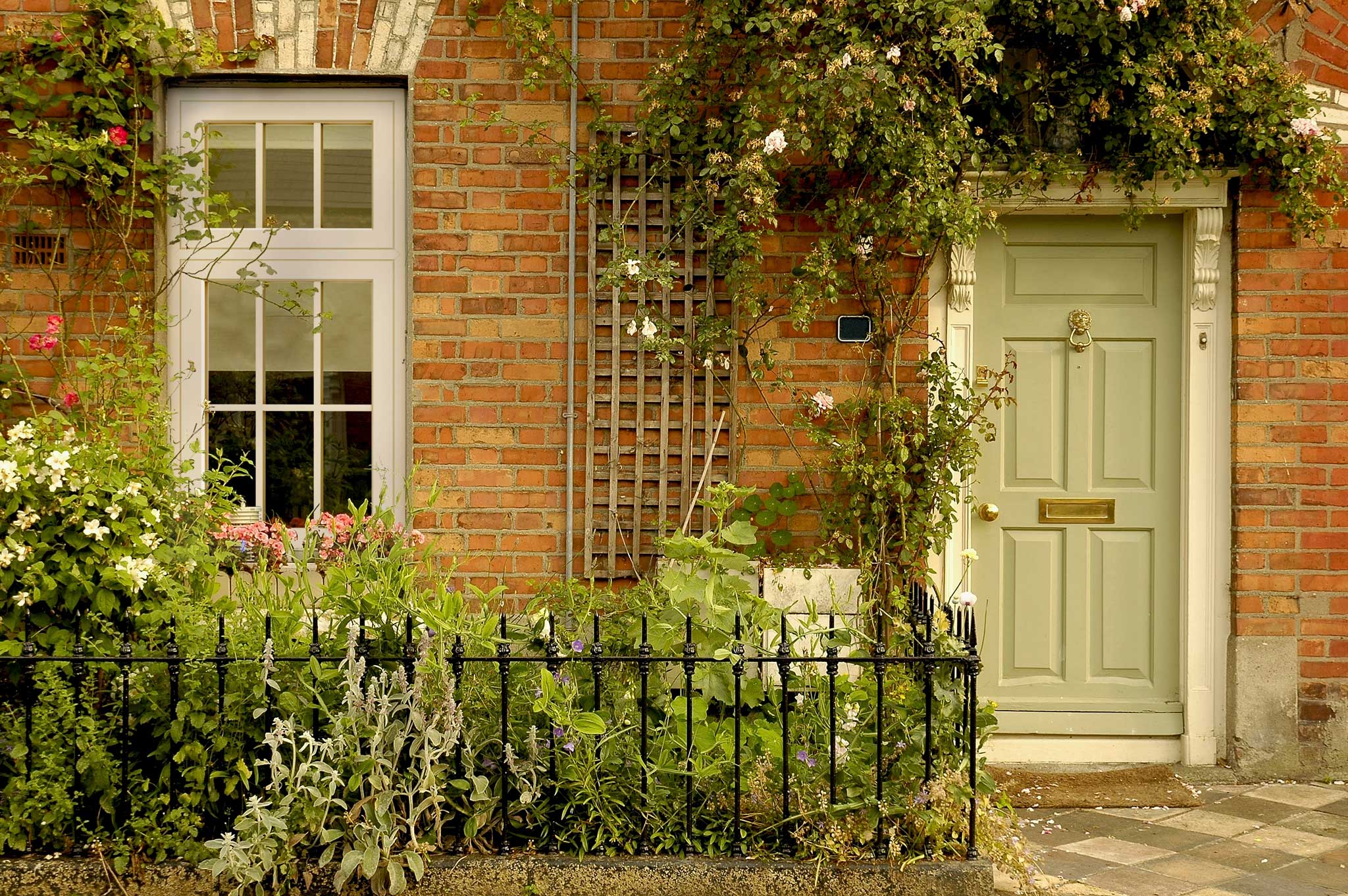 flush casement window on country cottage